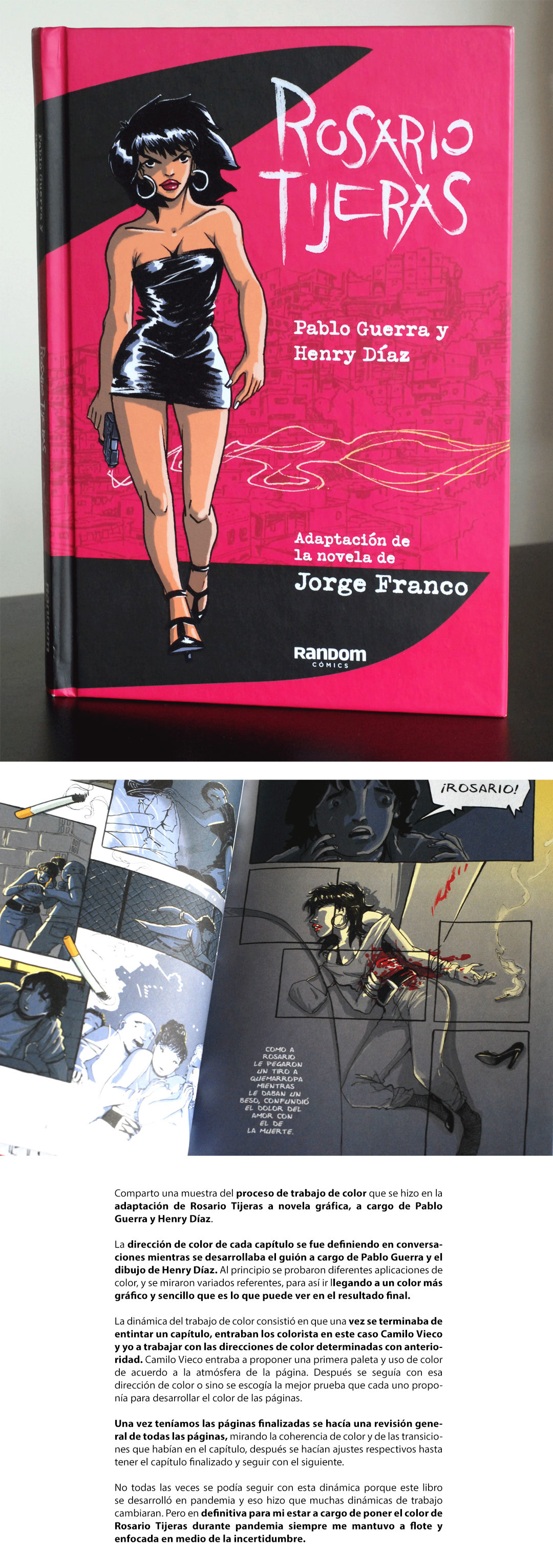 color comic digitalcoloring Graphic Novel Novela Gráfica