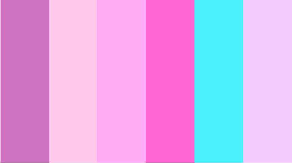 Melanie Martinez Dollhouse Color Palette