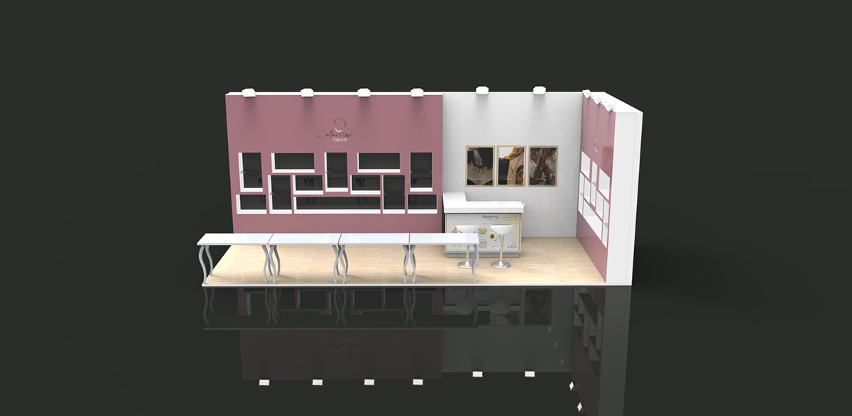 Exhibition  booth construction
