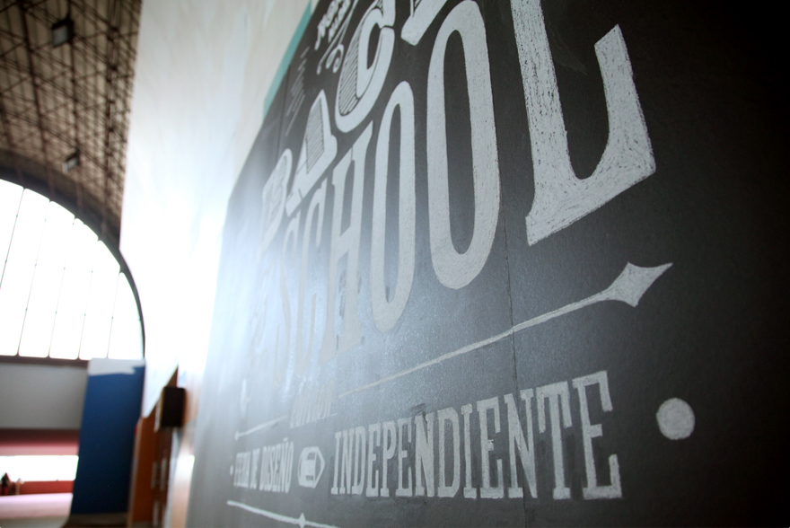 Nómada market  lettering   stop motion  graphic design  art  events  Spain DIY  handmade  independent blackboard