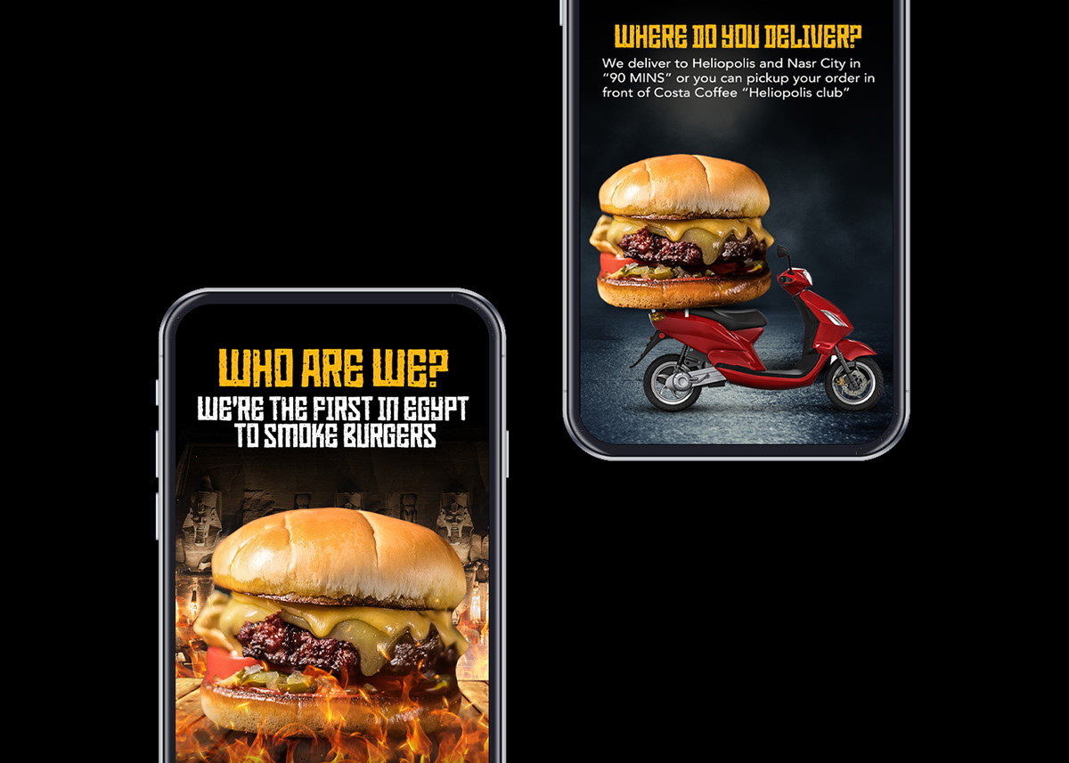 ArtDirection burger designs digitalmarketing facebook Food  Socialmedia Work 