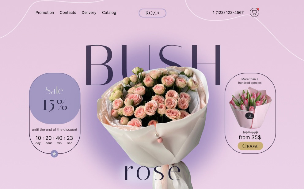 Flowers we design site топ graphic junior Promotion