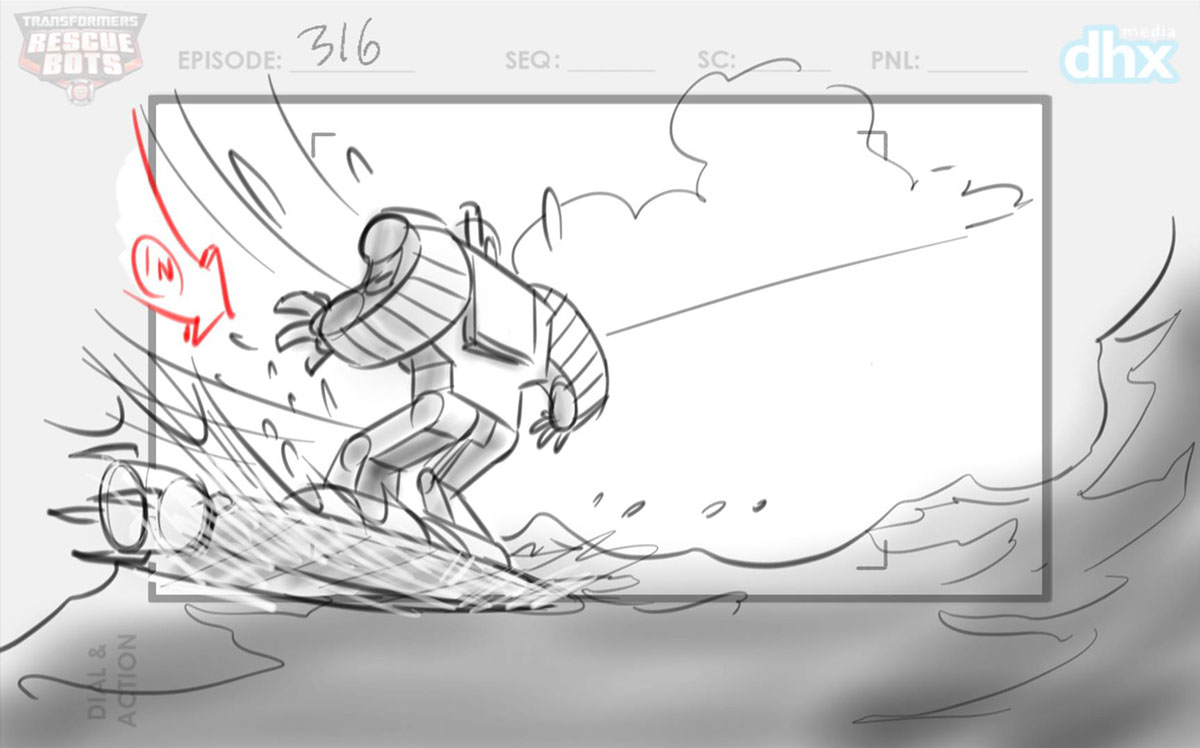 Storyboards Transformers Rescue Bots
