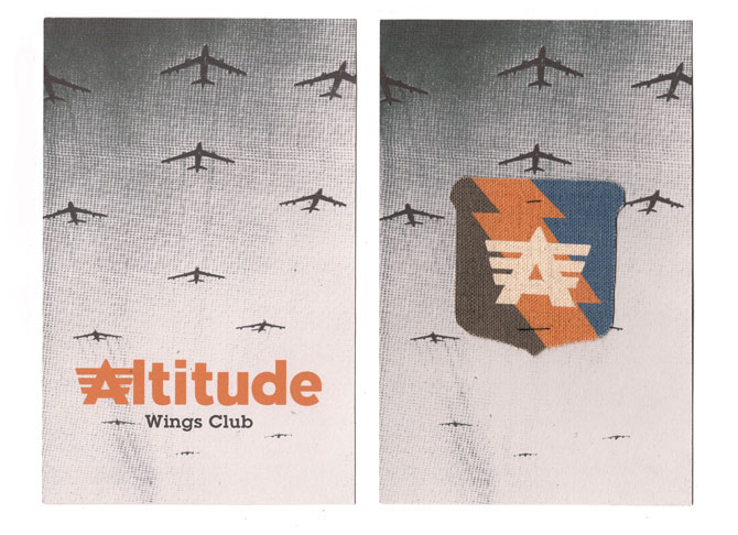 Altitude sva orange black and white Collateral Clothing flight planes airforce patches balsa planes hangtag Logo Design logos logo