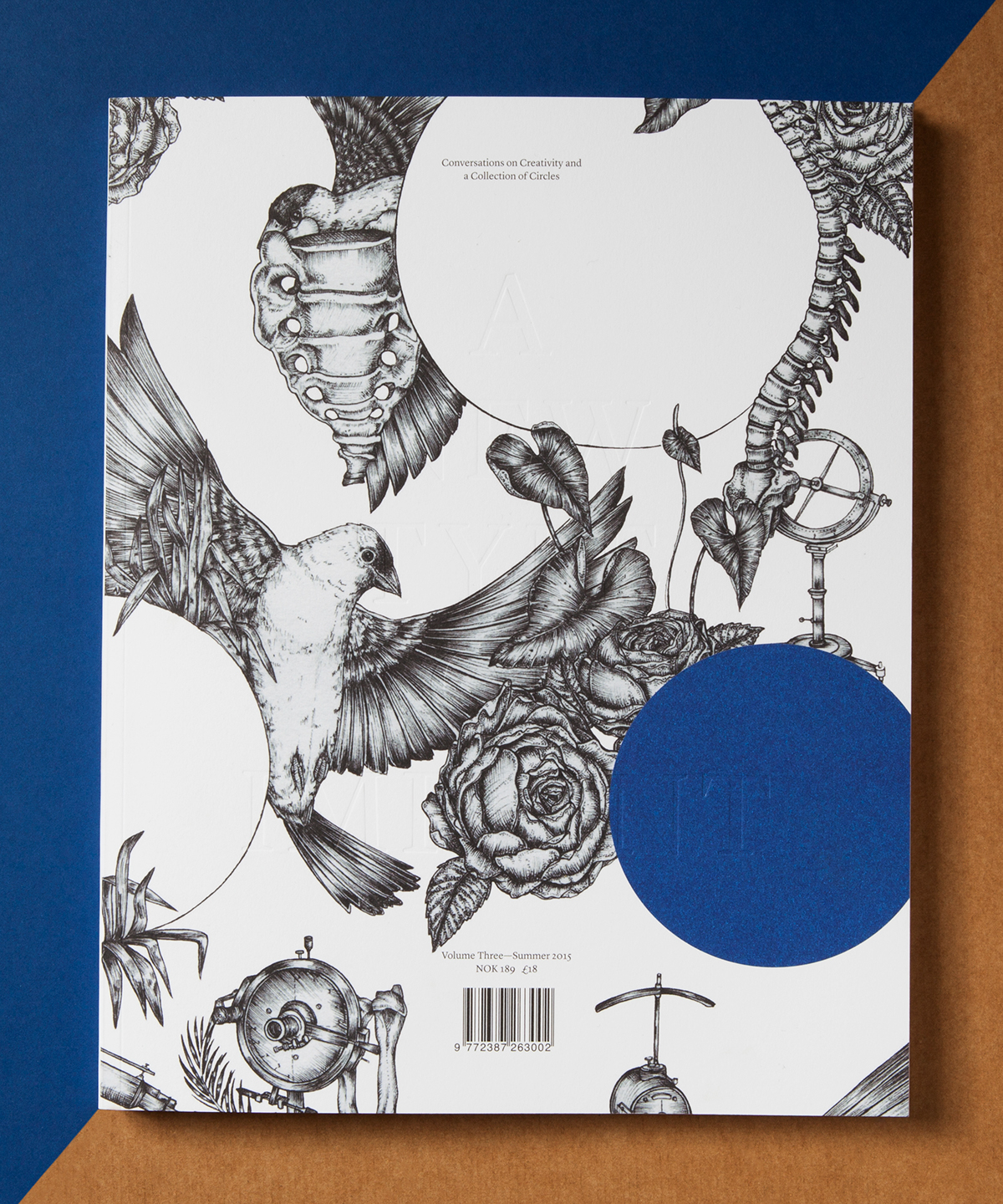 Scandinavian design norway Norwegian design Creativity content magazine lifestyle Slow creativity literature anti birds circles blue