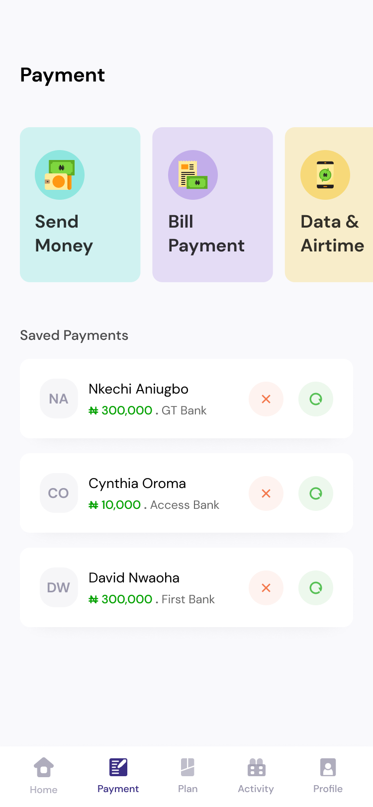 app banking app UI/UX loan Investment experience design