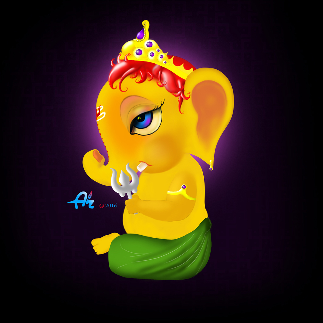Baby Ganesha on Behance