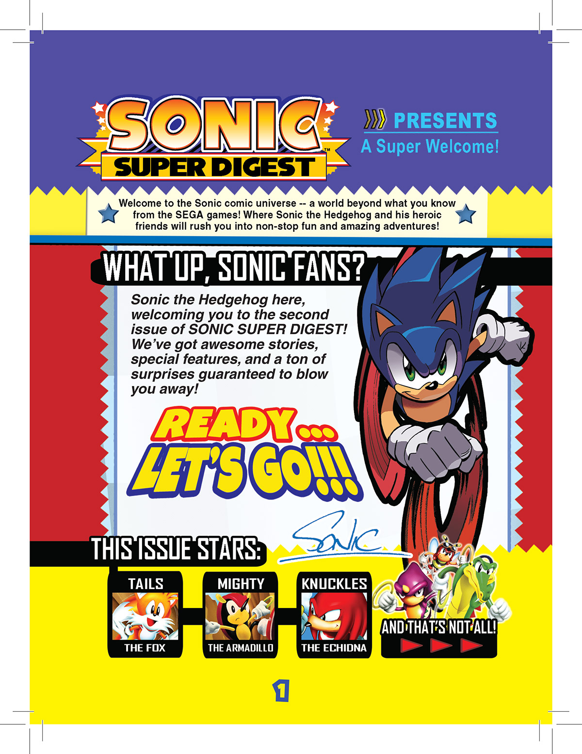 Sonic the Hedgehog SEGA Archie Comics Sonic Universe Sonic Super Digest Sonic Encyclopedia
