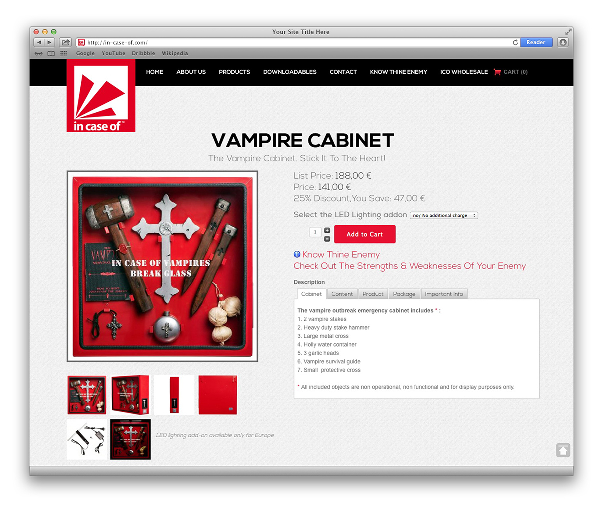 cabinet zombies vampyres EXORCISM in case of werewolfs