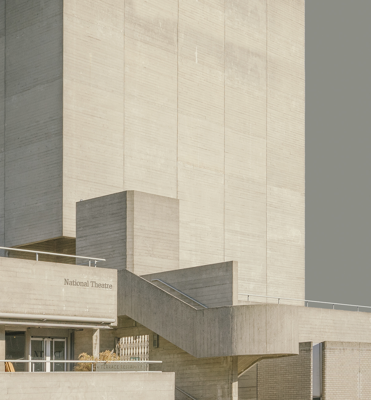 architecture Minimalism London Brutalism minimal Photography  architectural national theatre color Zeiss