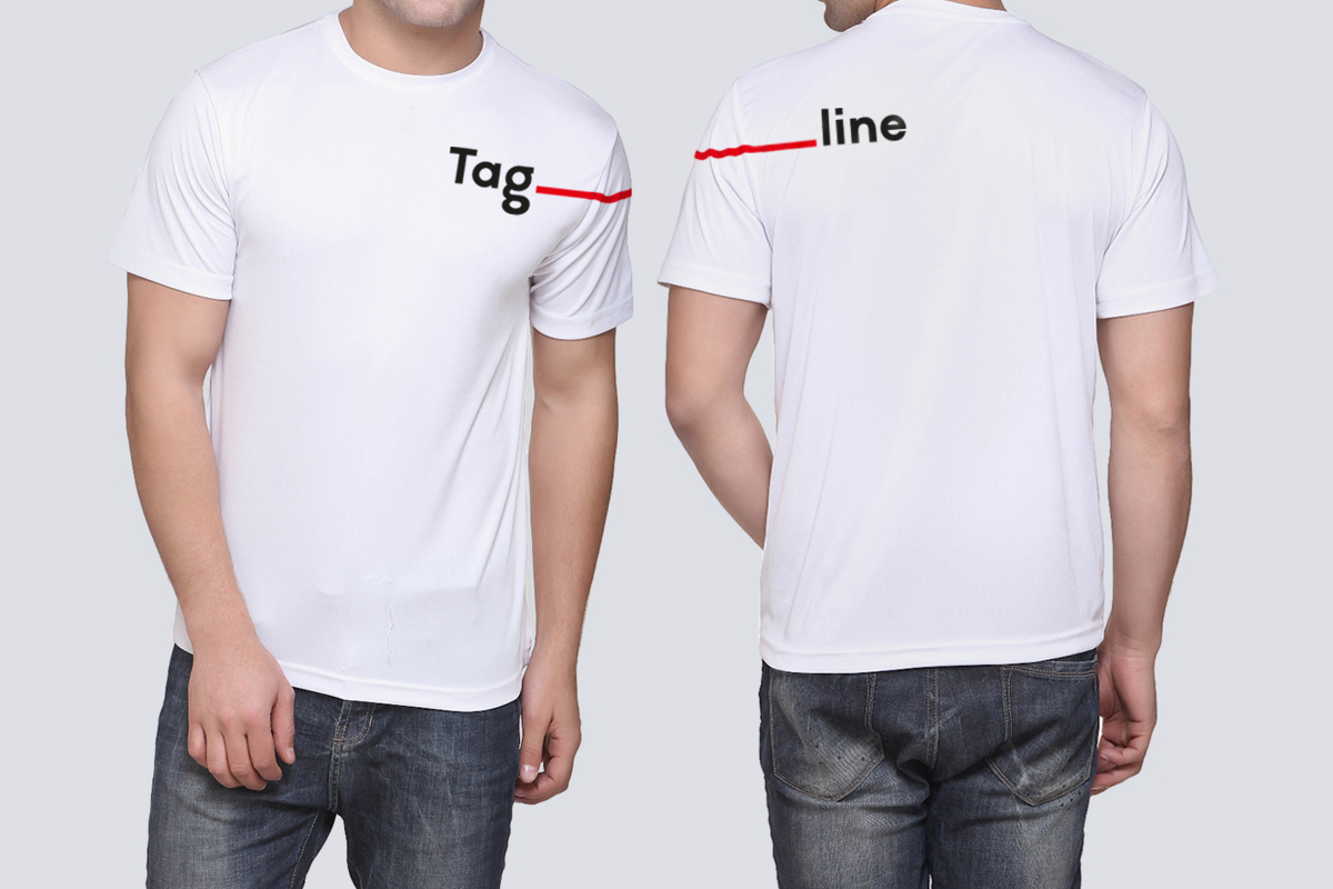 red logo identity line tag ID White strip design SCADA folder rating agency Tagline concept