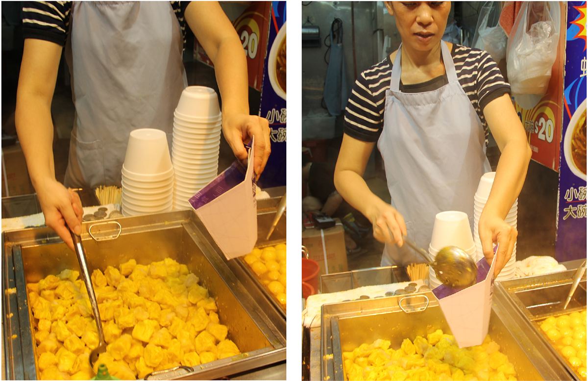 Hong Kong china Street Food study abroad SCAD SCAD Hong Kong bamboo Food Packaging sauce biodegradable