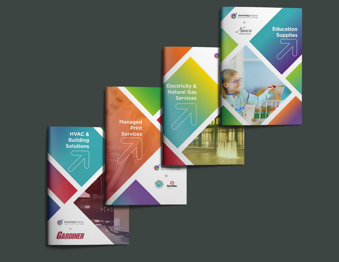 brochure Collateral mockups Business Cards design Layout geometric design geometric Color Pop gradient Dynamic graphic design  branding  print