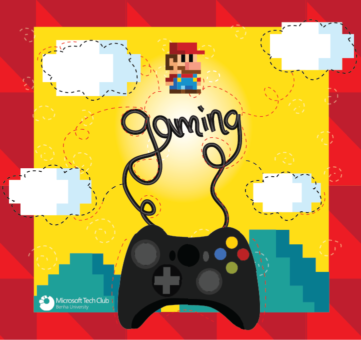 Gaming design Microsoft Super Mario