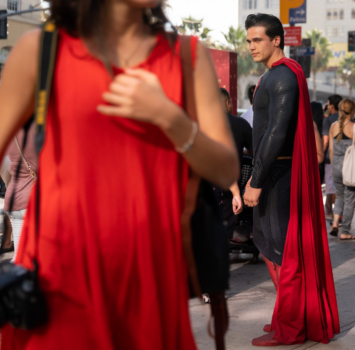 street photography Los Angeles hollywood boulevard walk of fame photojournalism  California