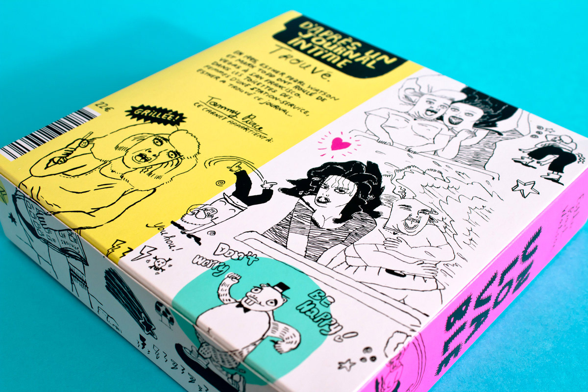 Book Packaging comics stapled book design Zines Packaging publisher
