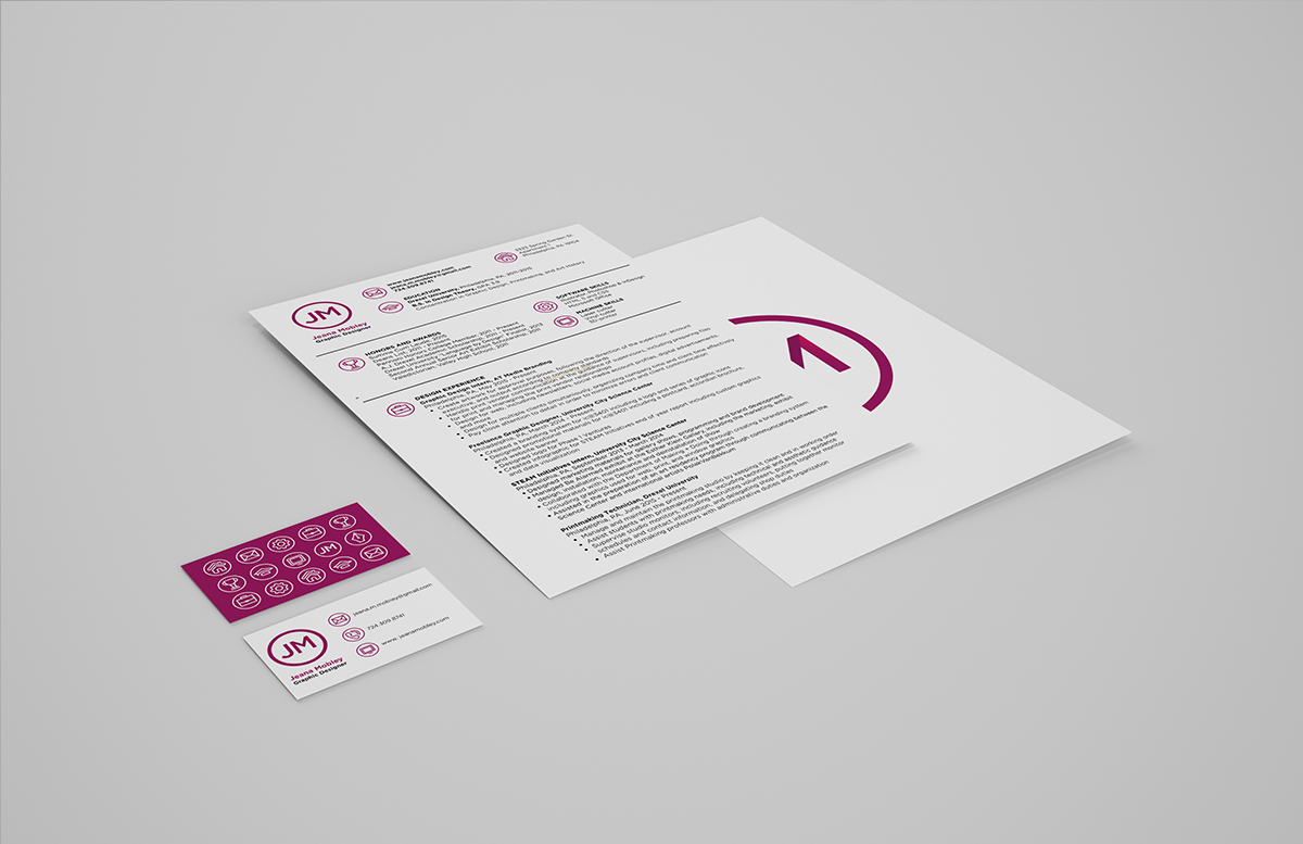personal branding Resume business card Website portfolio