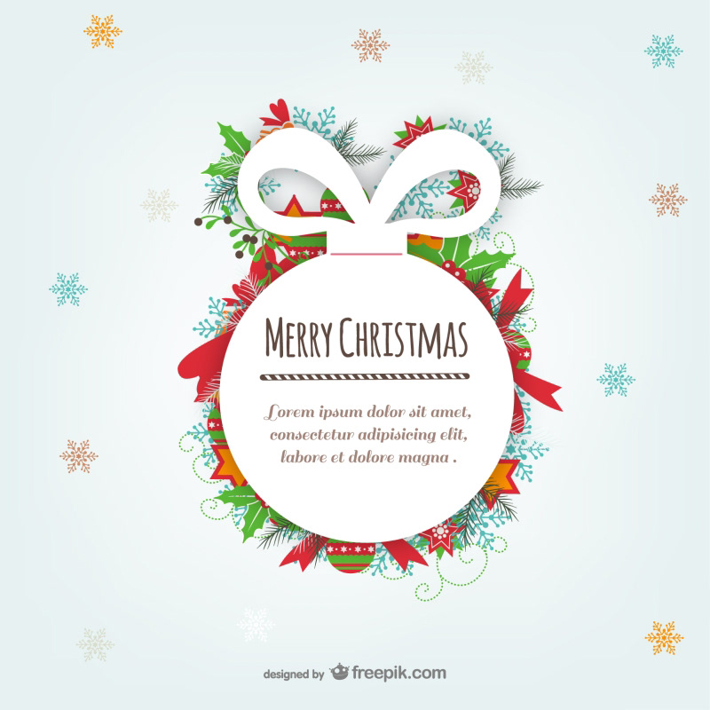 Christmas free Illustrations greeting cards santa Invitation Merry Christmas Christmas banner christmas Tree