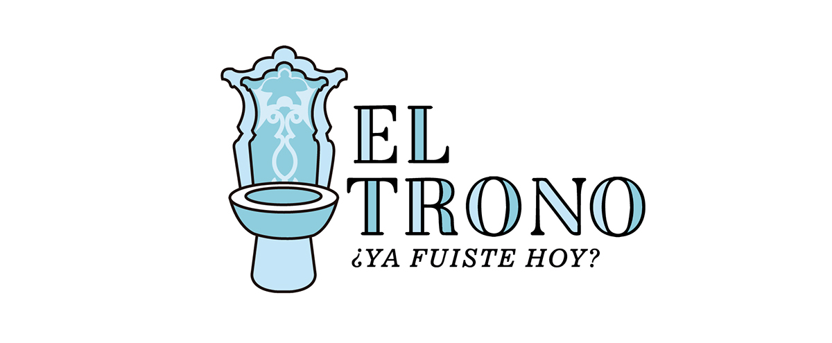 toilet Restroom baño POO logo girl ILLUSTRATION  digestion moringflax leonflax