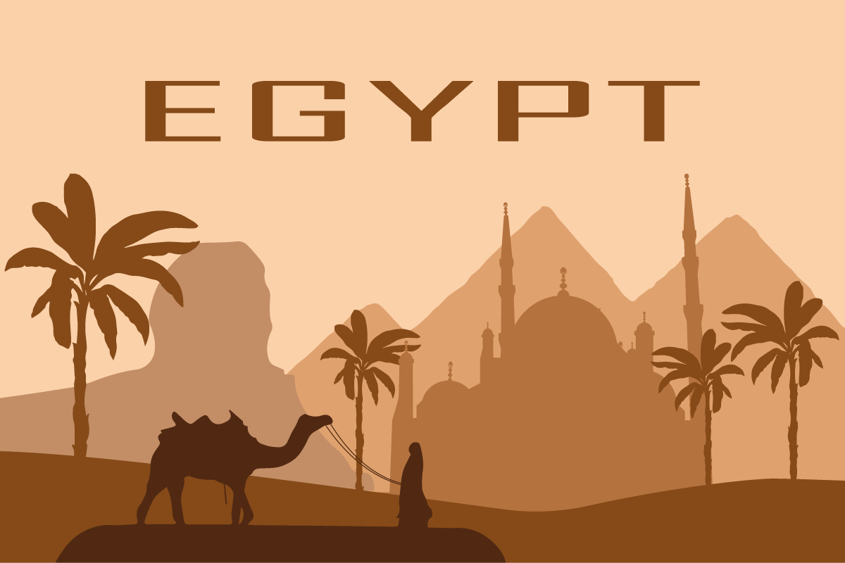 card egypt ILLUSTRATION  Website для сайта Египет иллюстрация магнит открытка рисунок