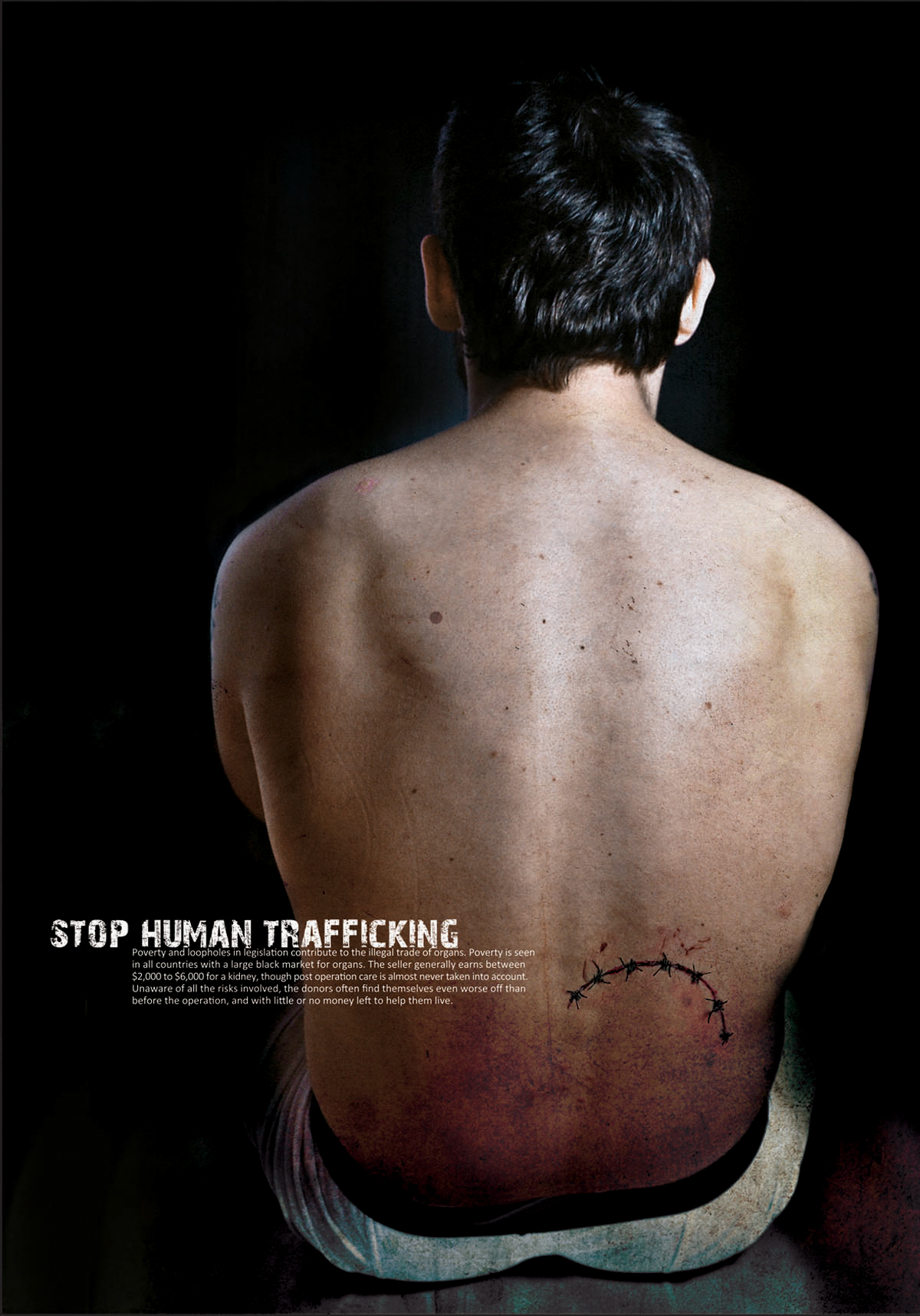 stop human trafficking  social advertising social campaign Modern Slavery