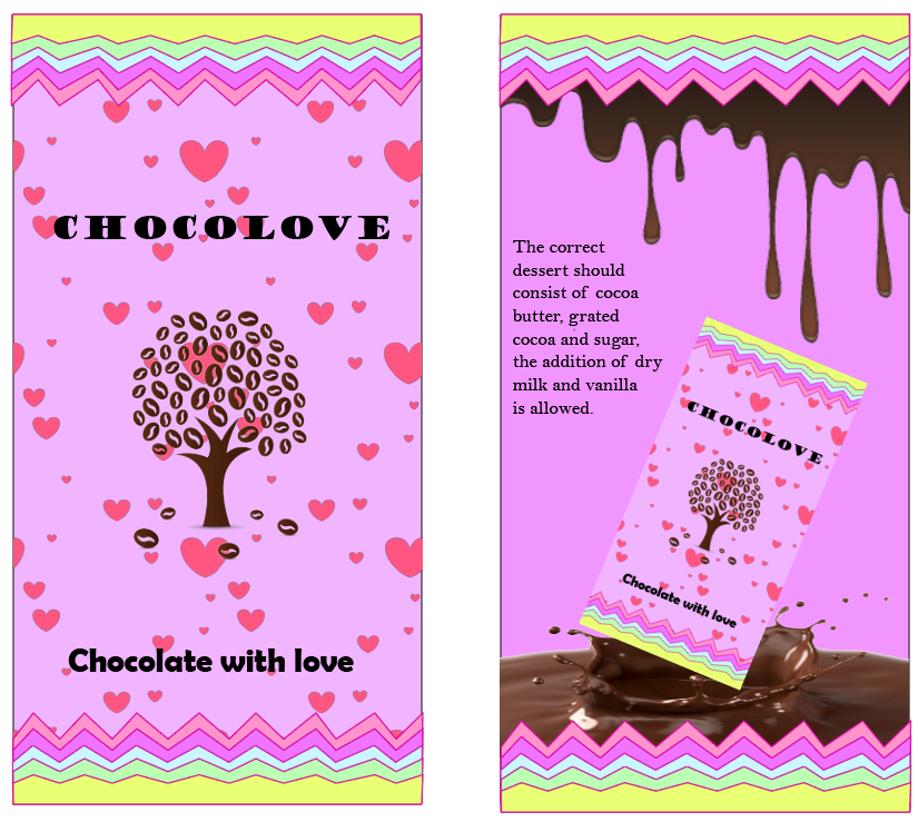 chocolate design Packaging branding  Logo Design marketing   photoshop chocolove