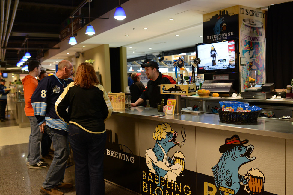 craft beer consol energy center Pittsburgh Penguins Rivertowne Brewing Bar
