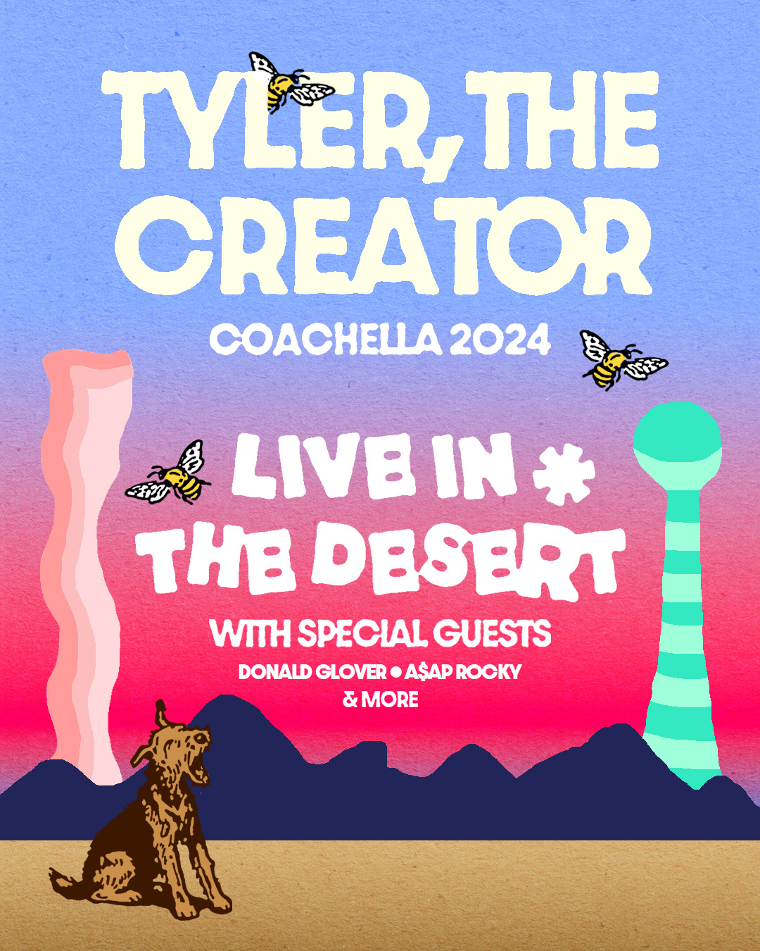 coachella posterdesign musicfestival TylerTheCreator