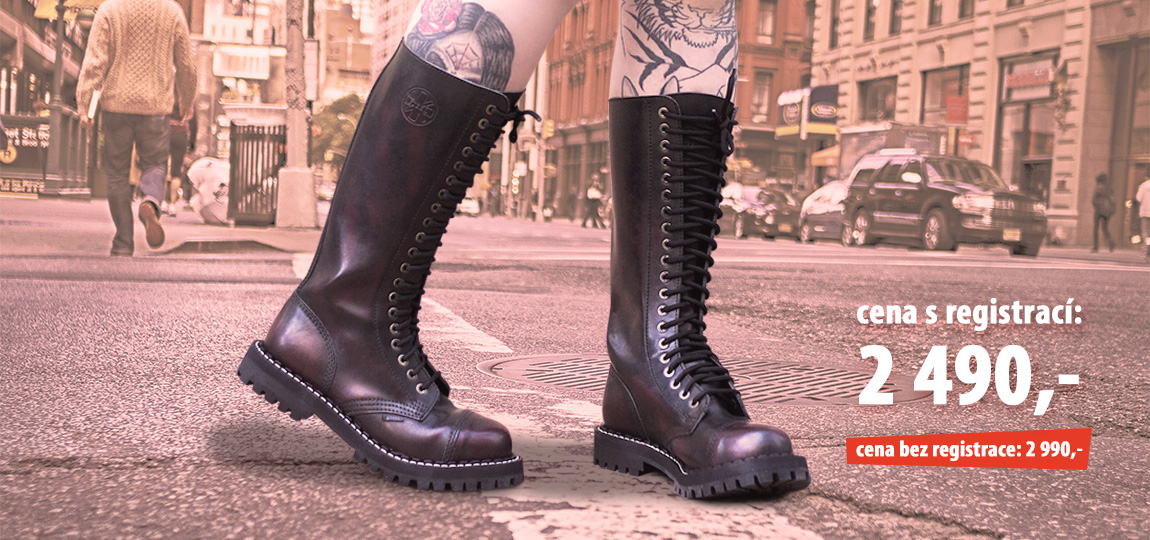 steel boots shoes advertisement Heavy rock metal