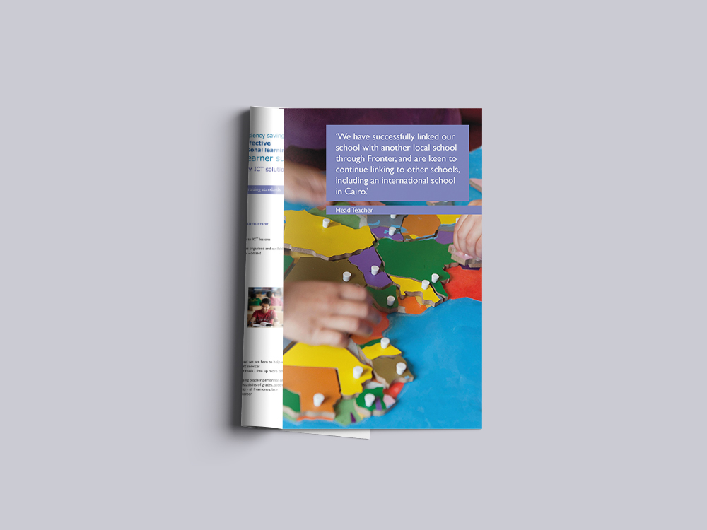 brochure graphic design  learning Education Colourful  children learning platform kids learning branding  book