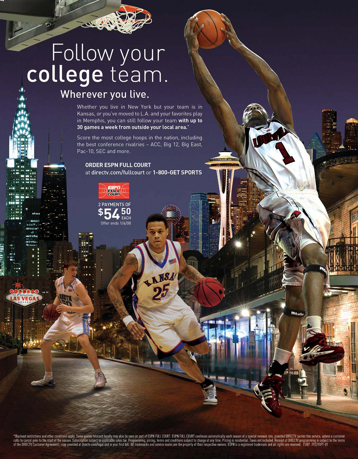 basketball ads night blue sports