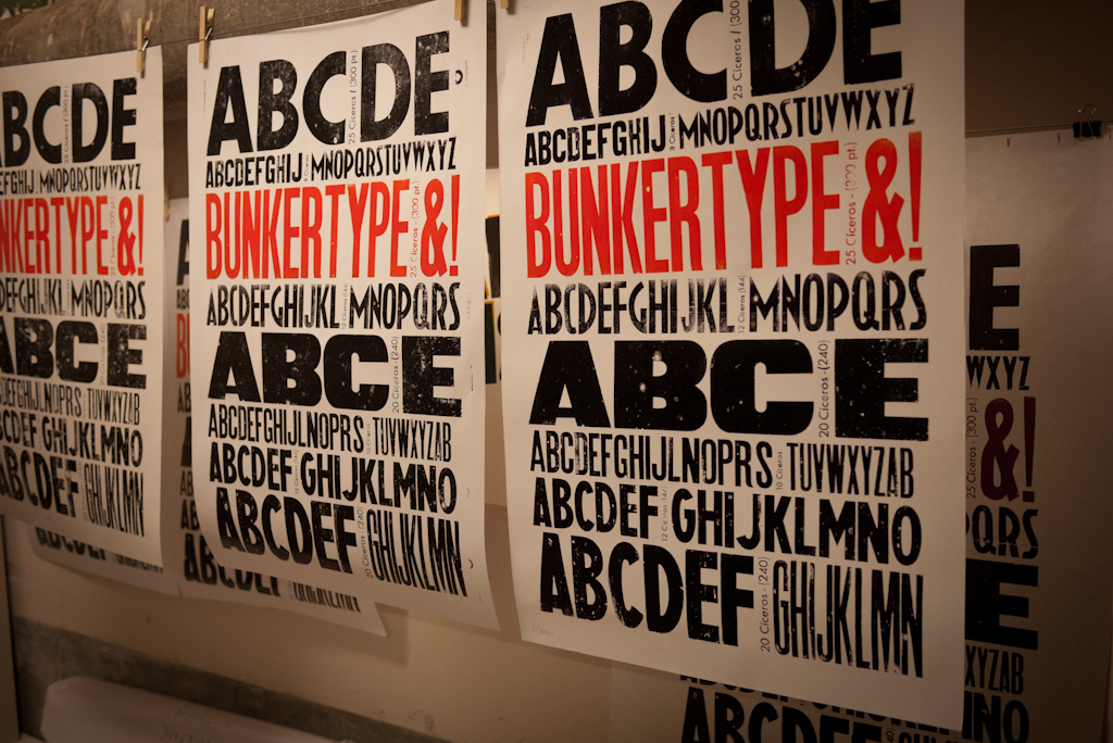 letterpress  graphic design