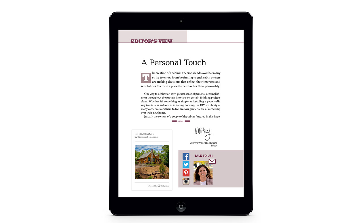 interactive design iPad design Digital layout Layout Design