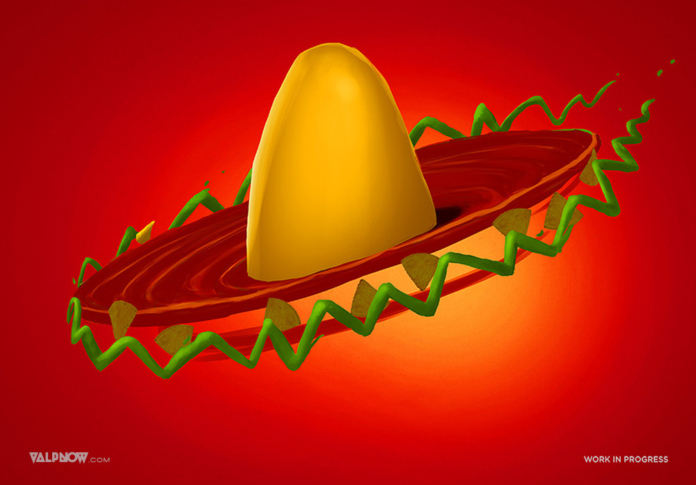 sombrero mariachi mexico key visual Outdoor OOH Creative Design ads