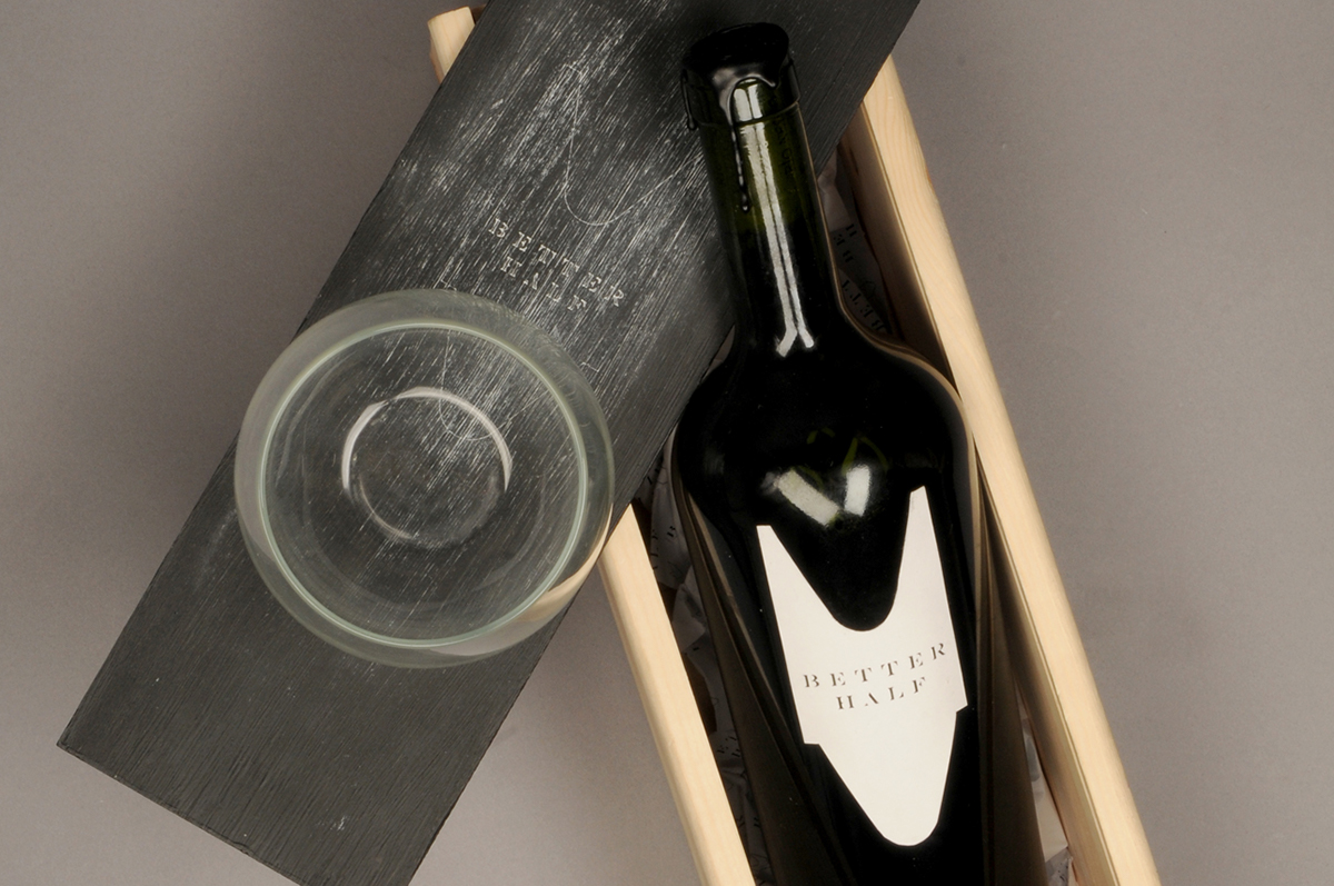 wine Wax Seal Wooden box wood bottle
