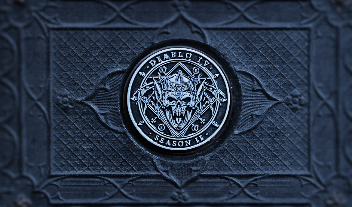 diablo coin coin design Diablo IV Blizzard game design fernando forero Typeface Diablo Immortal