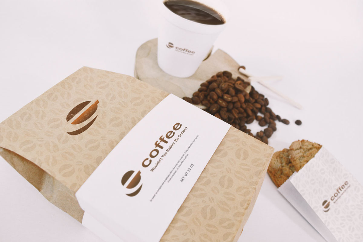 product design  Coffee coffee shop packaging design Packaging logo Logo Design minimalist minimalist design minimalist logo
