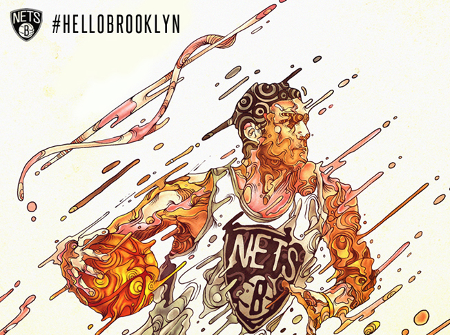 Brooklyn  basketball  Nike  ADIDAS  ESPN  NY nyc environmental graphics EGD sports Street BrooklynCreates