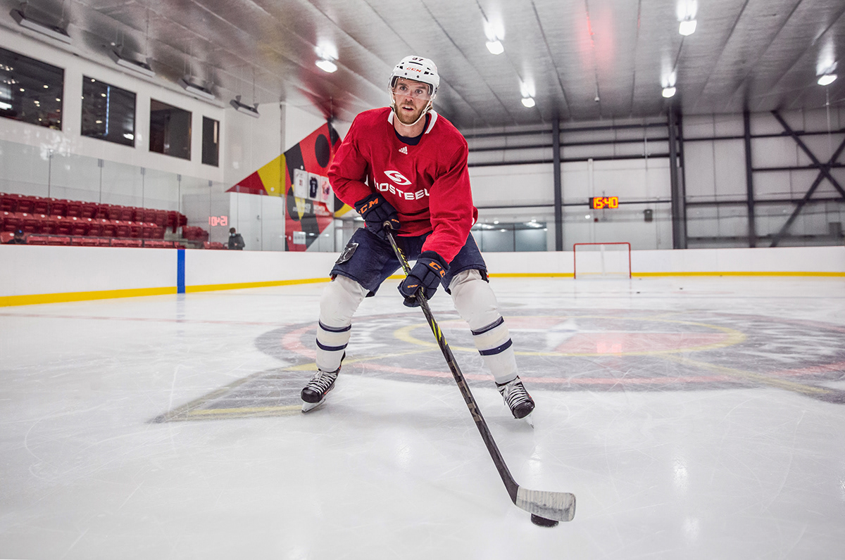 camp hockey ice hockey McDavid Montreal NHL photo Photography  sports sports photography