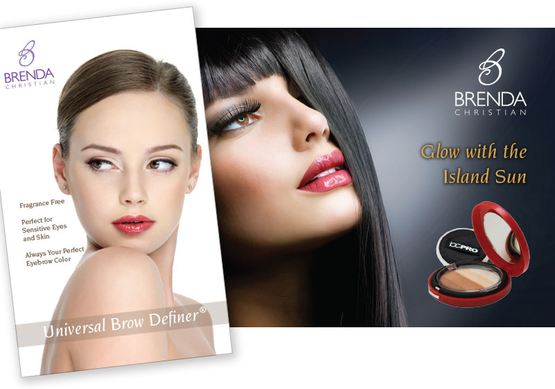 Corporate Identity Print Promotion labels cosmetics