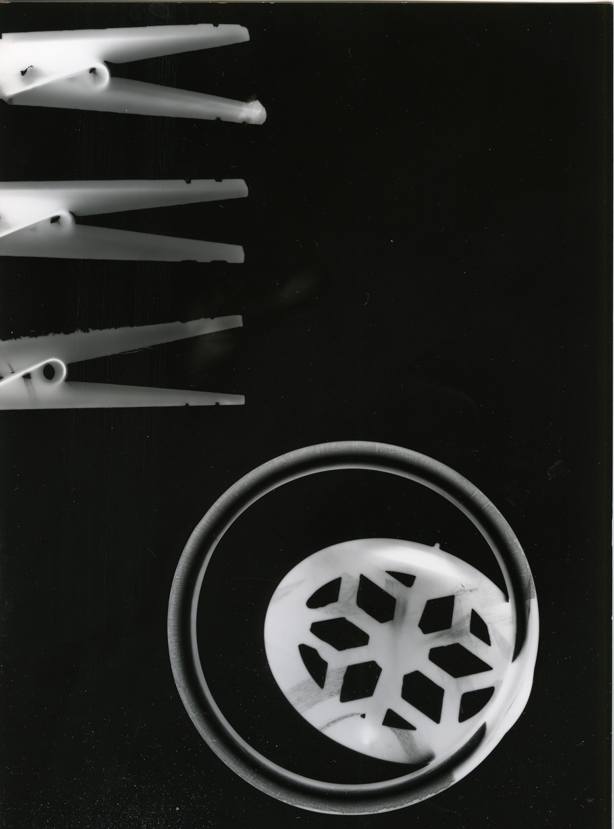 darkroom Photogram b&w experimental rayograms sophia