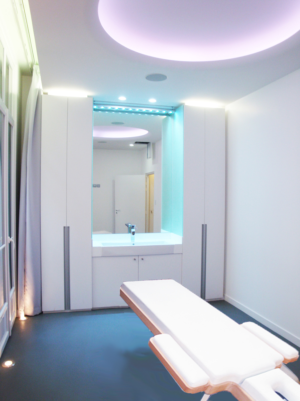 Wellness wellbeing clinic design Interior architecture product