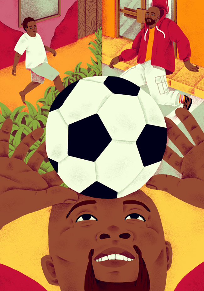 readers digest soccer sports magazine narrative Uganda