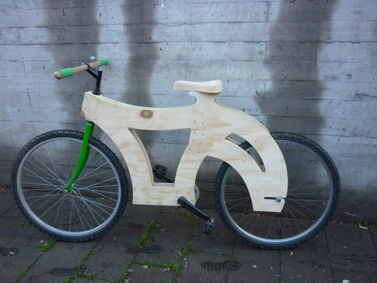 Bike wood wooden cnc cad