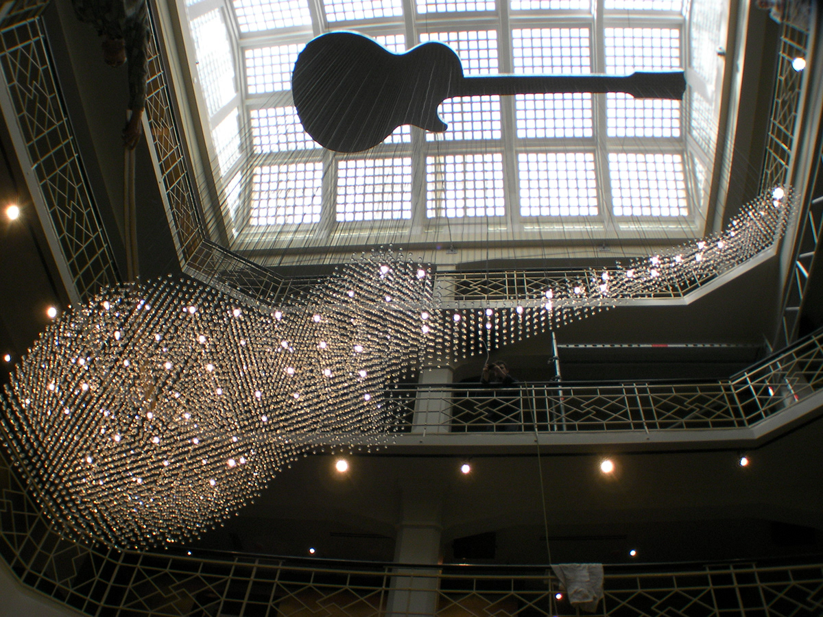 lighting chandelier sculpture crystal LED Lighting