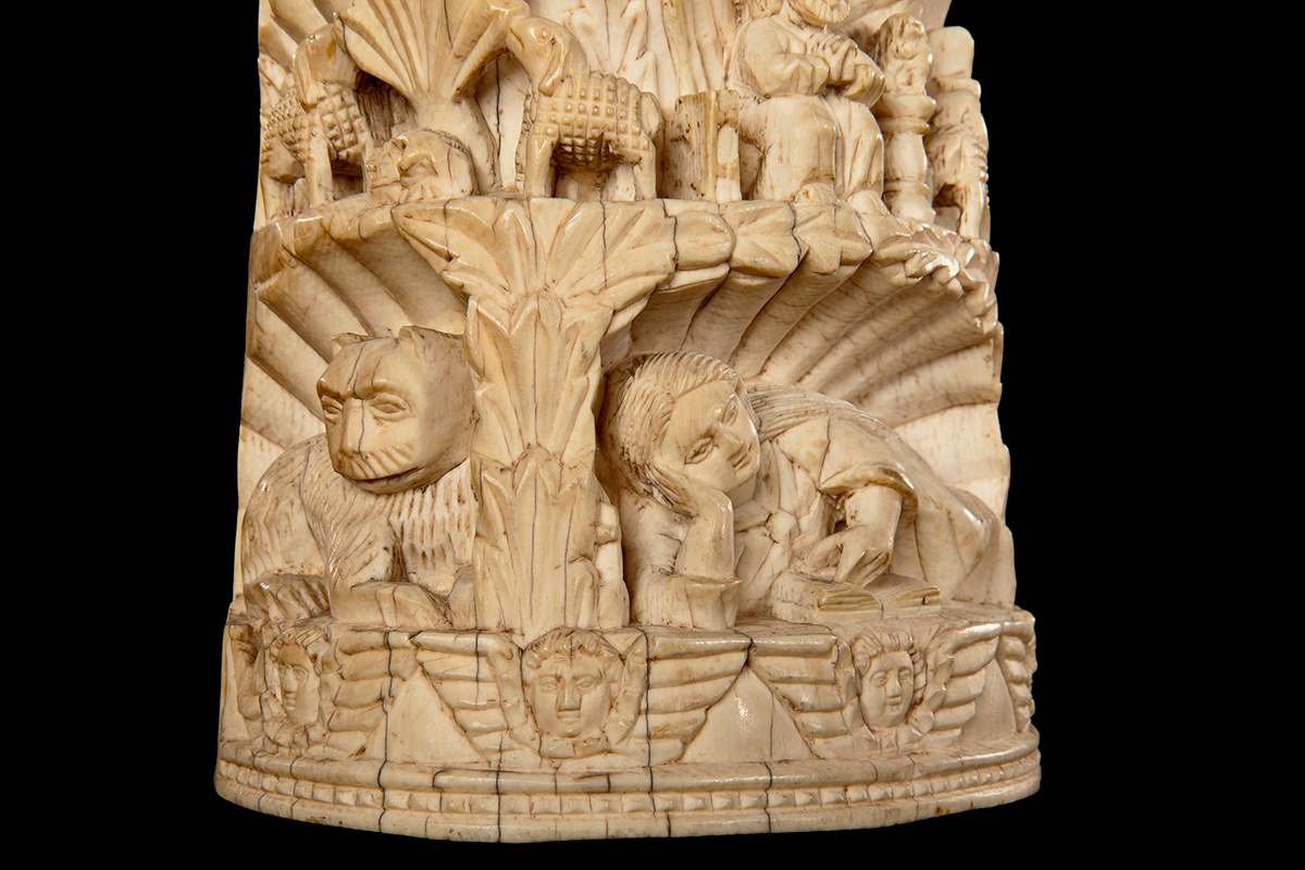 arte sacra Marfim jesus Estatuária religious art sculpture ivory bom pastor good shepherd