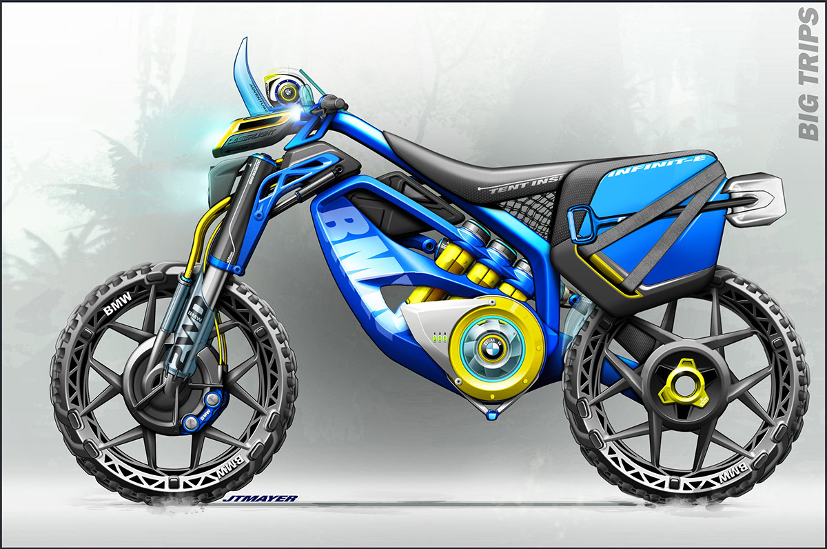 motorcycle design BMW motorrad adventure Gs