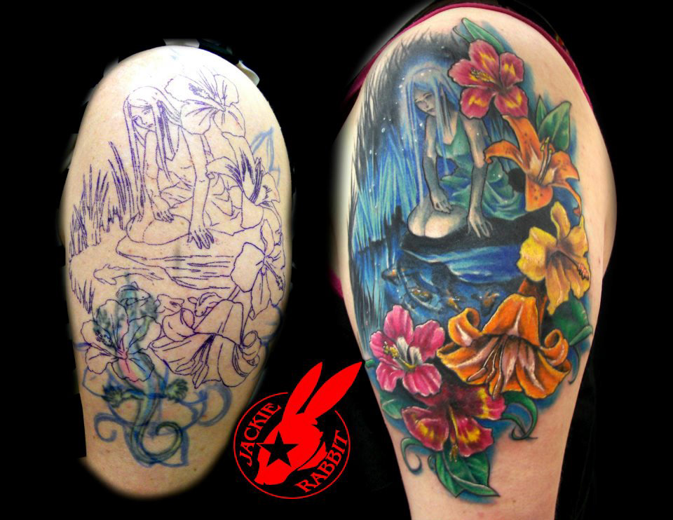 tattoo  Illustration Jackie Rabbit Roanoke virginia star city art