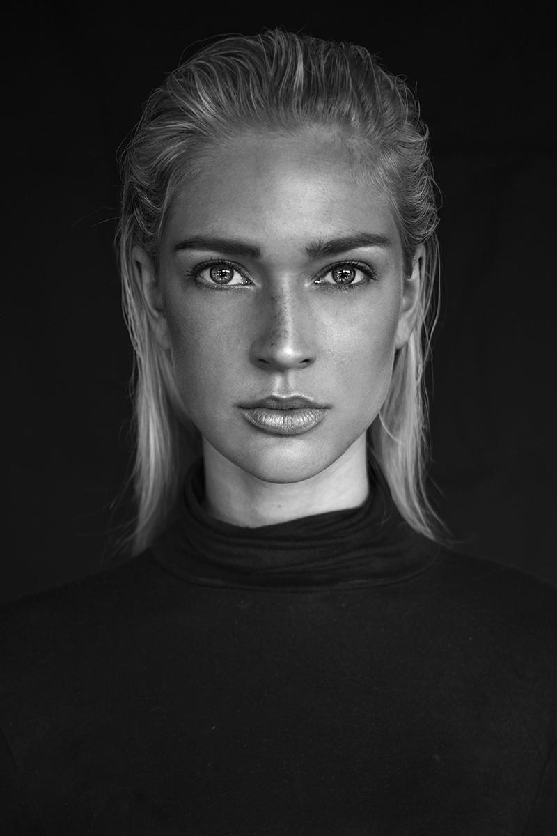 model test modeltest bw dutchmodel portrait