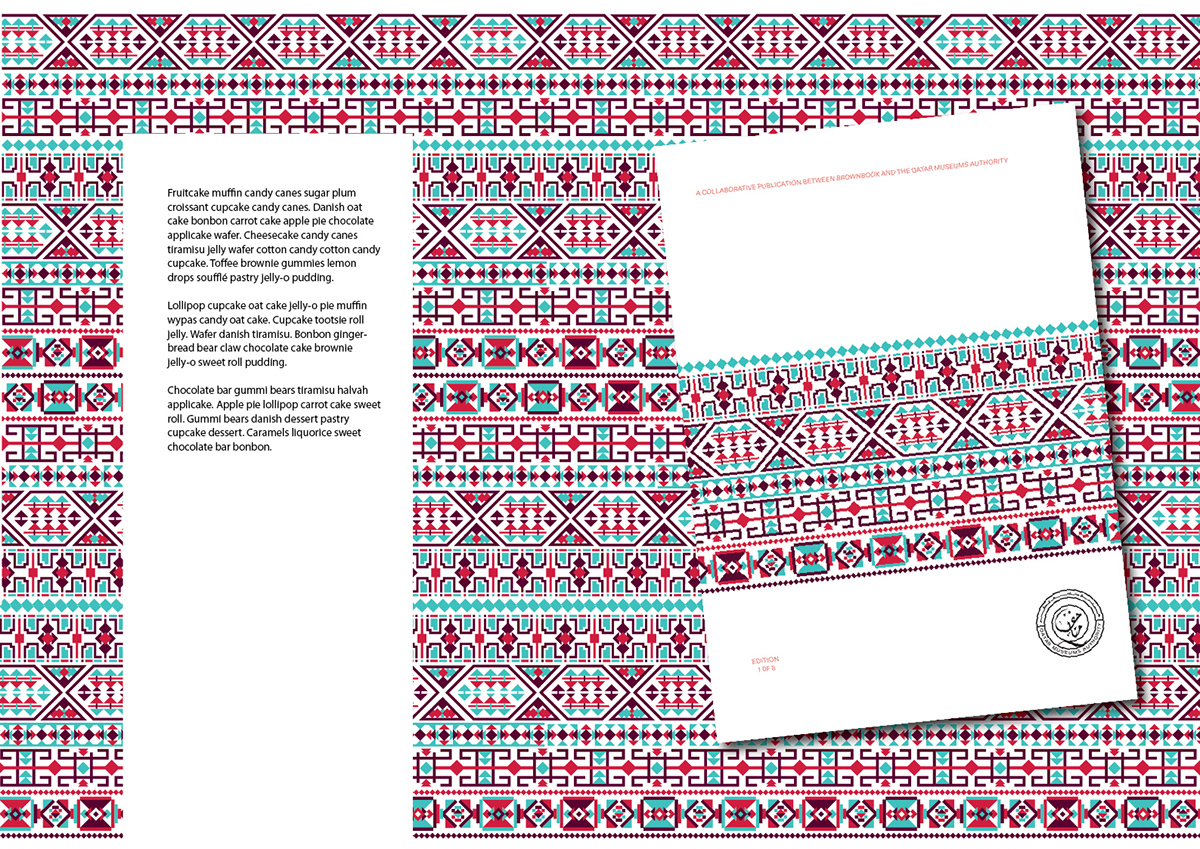 Adobe Portfolio texture  pattern middle-east middle-eastern middle eastern colour color three-colour three colour repetitive textile weave textile weave series